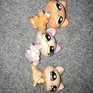 littlest pet shop bob cats authentic LPS